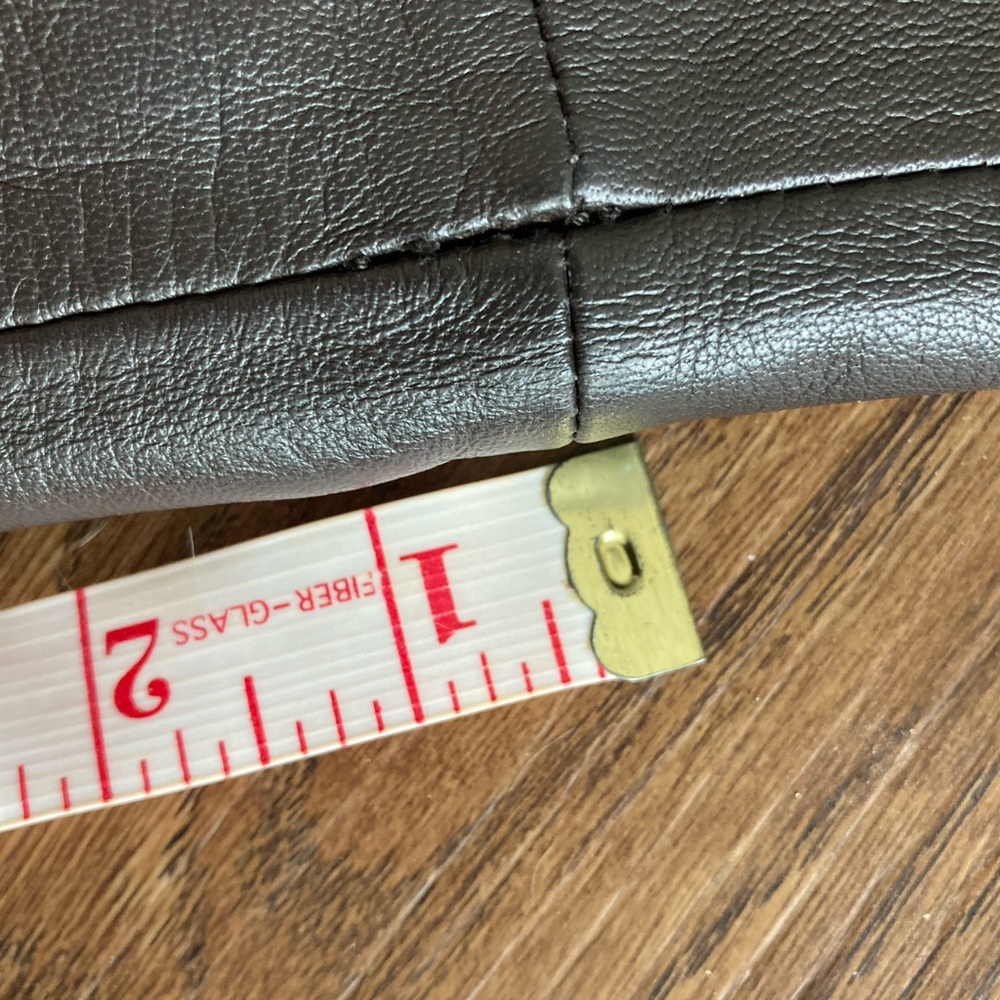 Rem Garson dark brown high rise leather pants - Picture 15 of 16